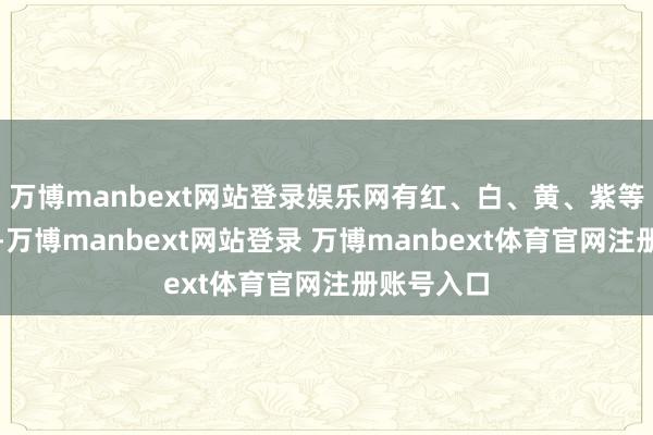 万博manbext网站登录娱乐网有红、白、黄、紫等多种花色-万博manbext网站登录 万博manbext体育官网注册账号入口